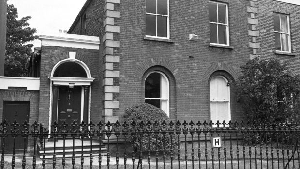 בית ילדותו של חיים הרצוג בדבלין שבאירלנד